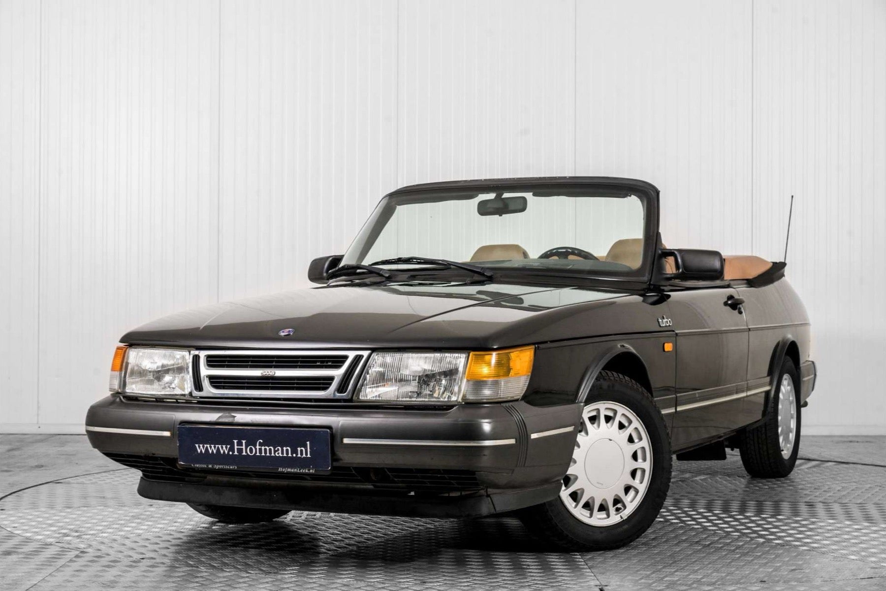 Saab 900 Turbo Cabriolet 1990 Negro - foto 3