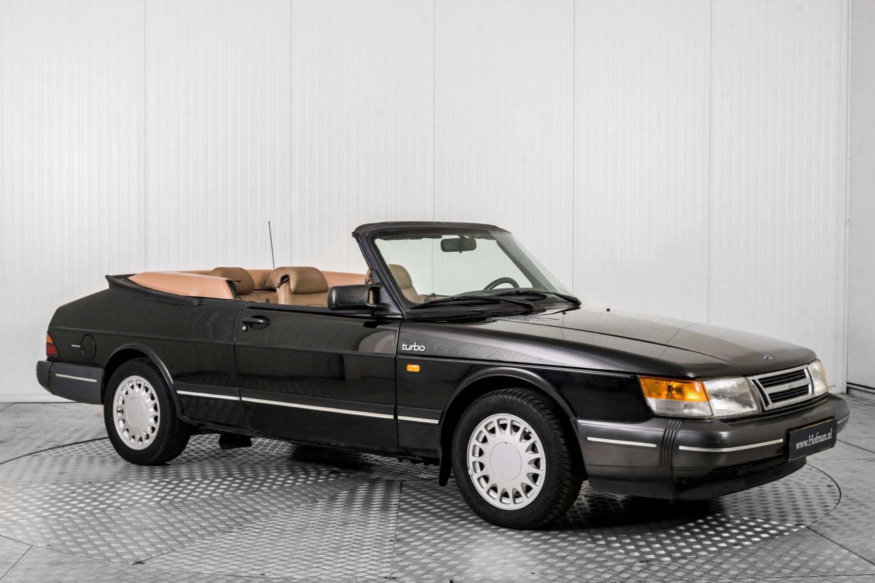 Saab 900 Turbo Cabriolet 1990 Negro - foto 7