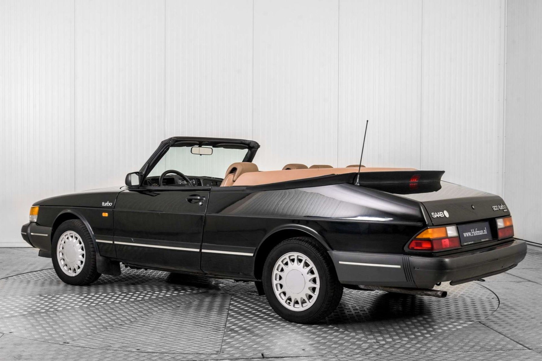 Saab 900 Turbo Cabriolet 1990 Negro - foto 8