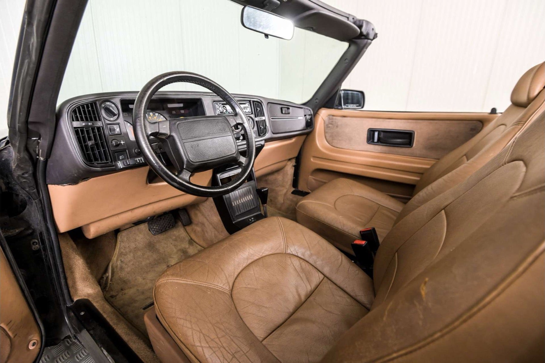 Saab 900 Turbo Cabriolet 1990 Negro - foto 9