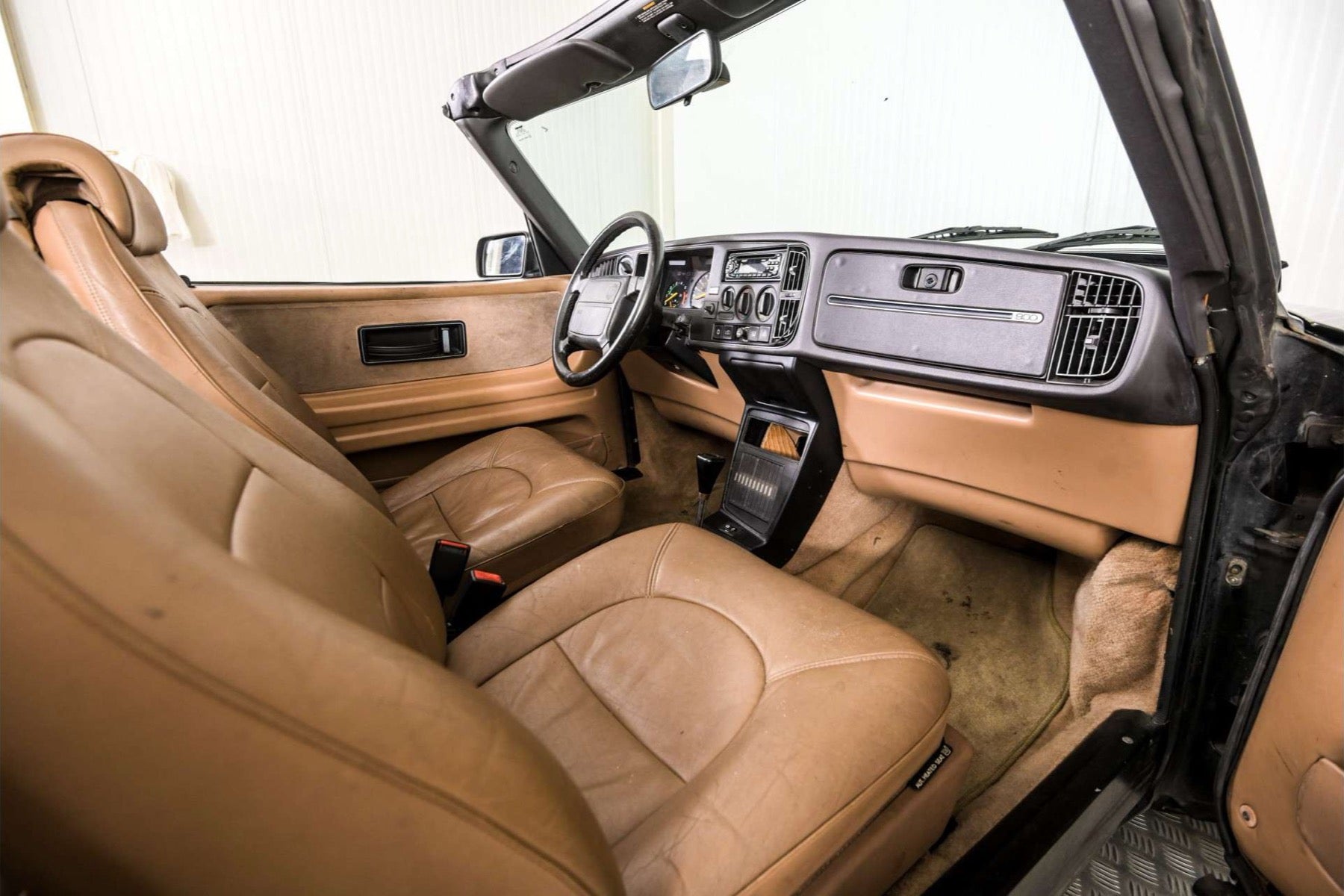 Saab 900 Turbo Cabriolet 1990 Negro - foto 10