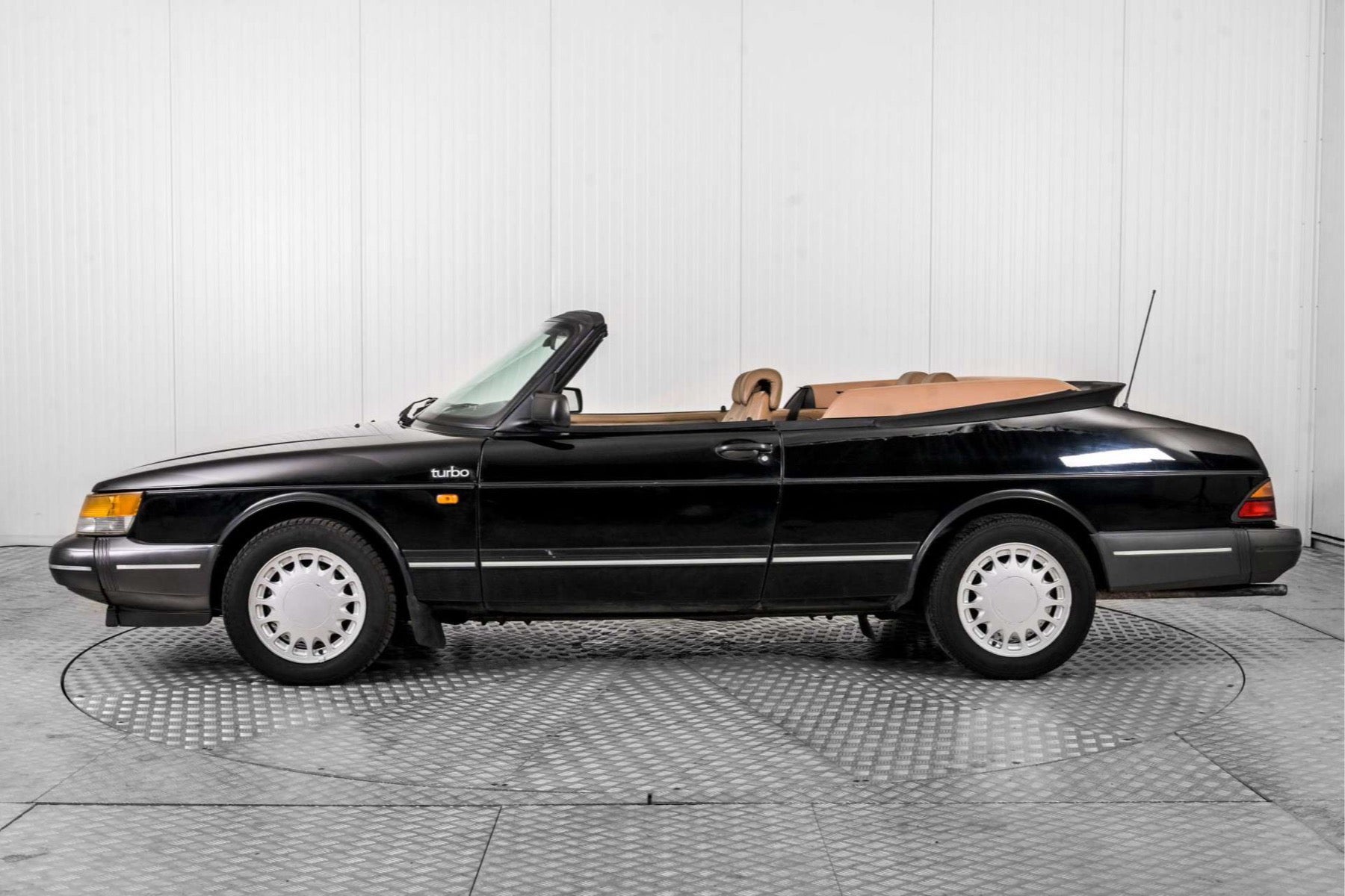 Saab 900 Turbo Cabriolet 1990 Negro - foto 11