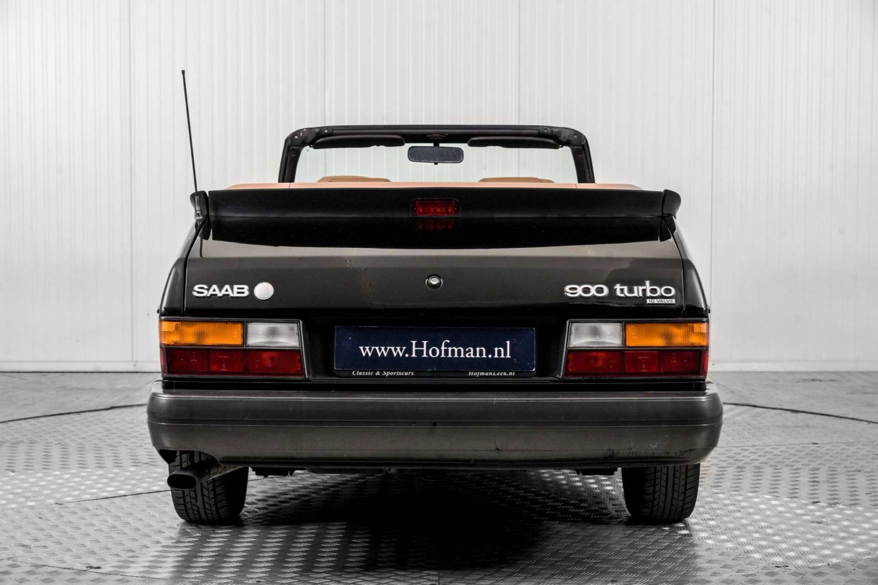 Saab 900 Turbo Cabriolet 1990 Negro - foto 15