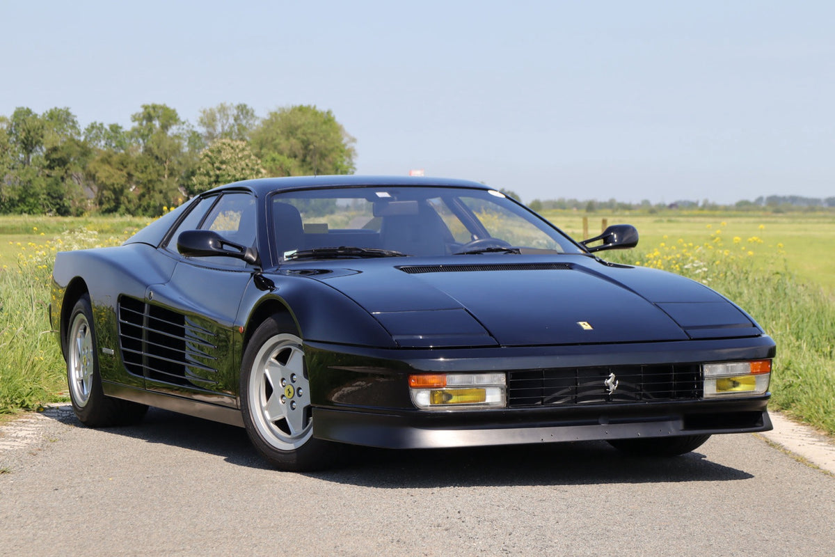 Ferrari Testarossa 1990, tres cuartos trasero derecho