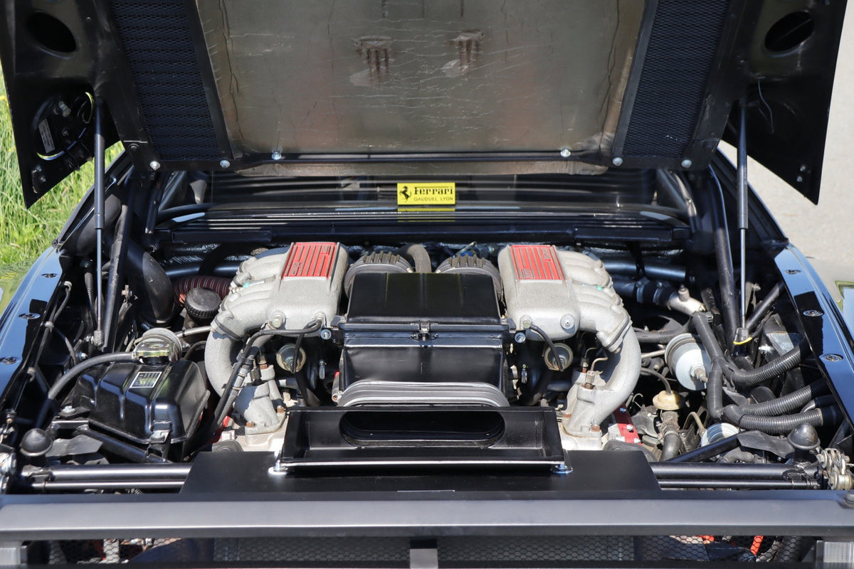 Ferrari Testarossa 1990, detalle del motor boxer